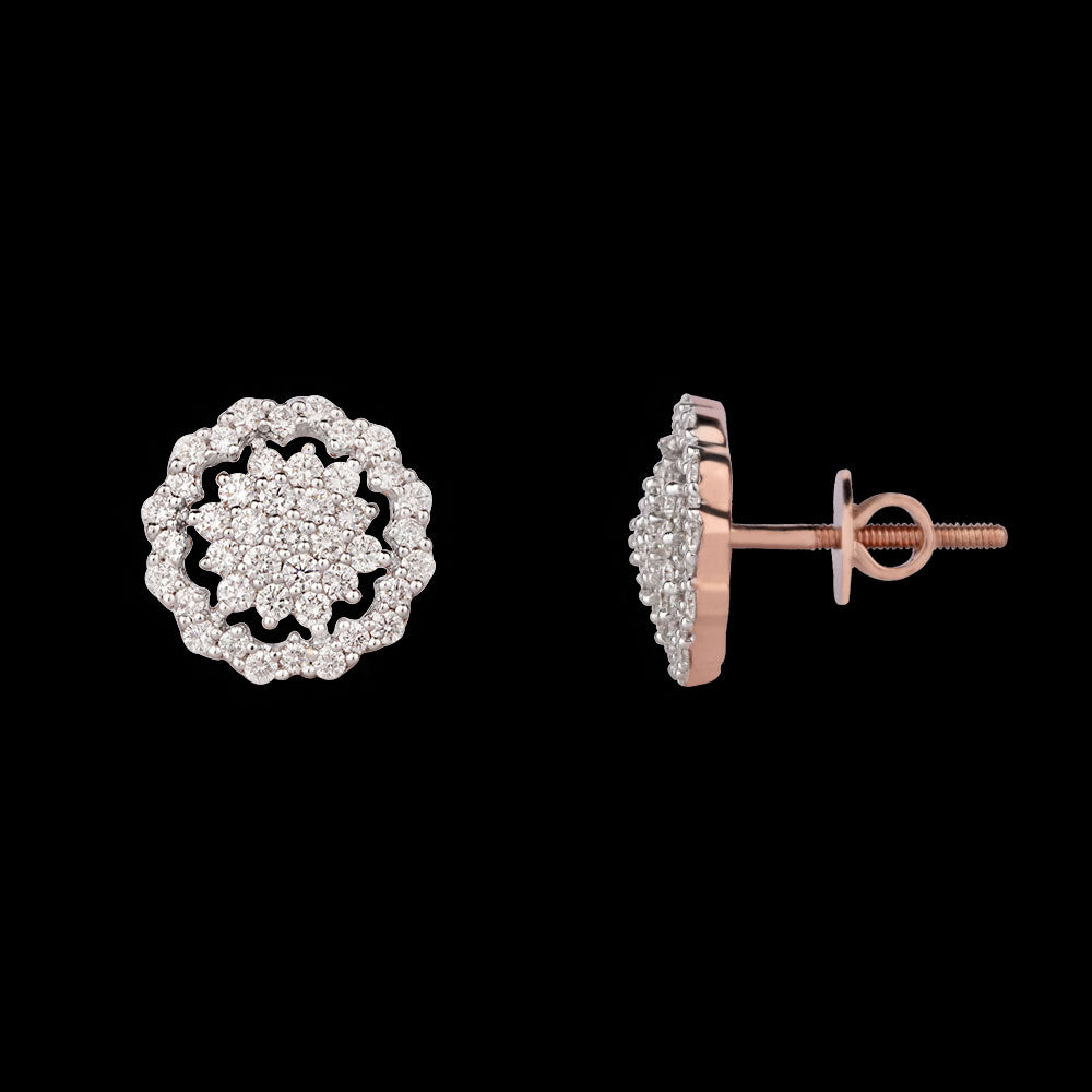 14K Rose Gold Diamond Jewellery - 0.71ct SI-GH