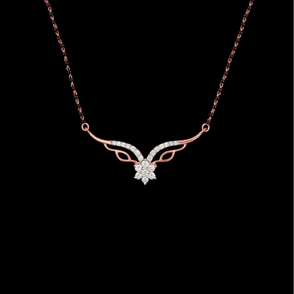 14K Rose Gold Diamond Tanmaniya - 0.44ct SI-GH