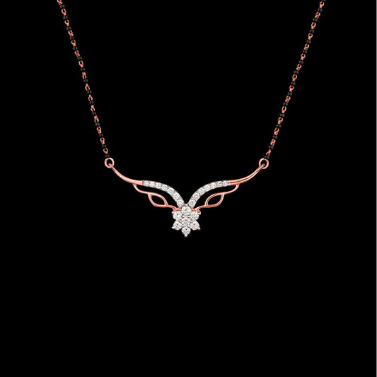 14K Rose Gold Diamond Tanmaniya - 0.44ct SI-GH