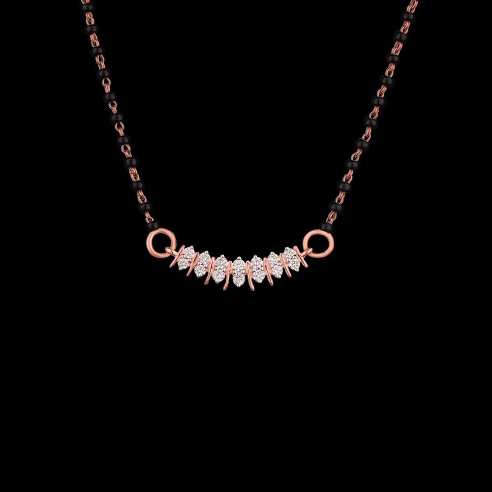 14K Rose Gold Diamond Tanmaniya - 0.29ct SI-GH