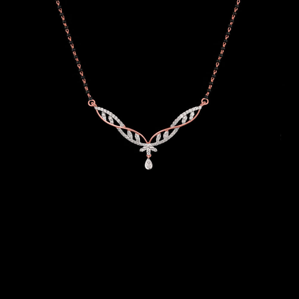 14K Rose Gold Diamond Tanmaniya - 0.46ct SI-GH