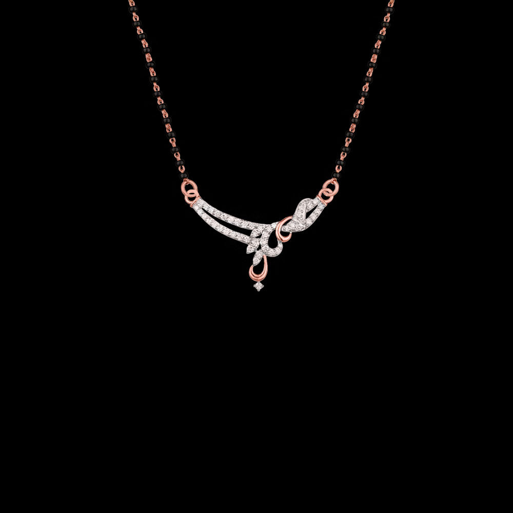 14K Rose Gold Diamond Tanmaniya - 0.46ct SI-GH