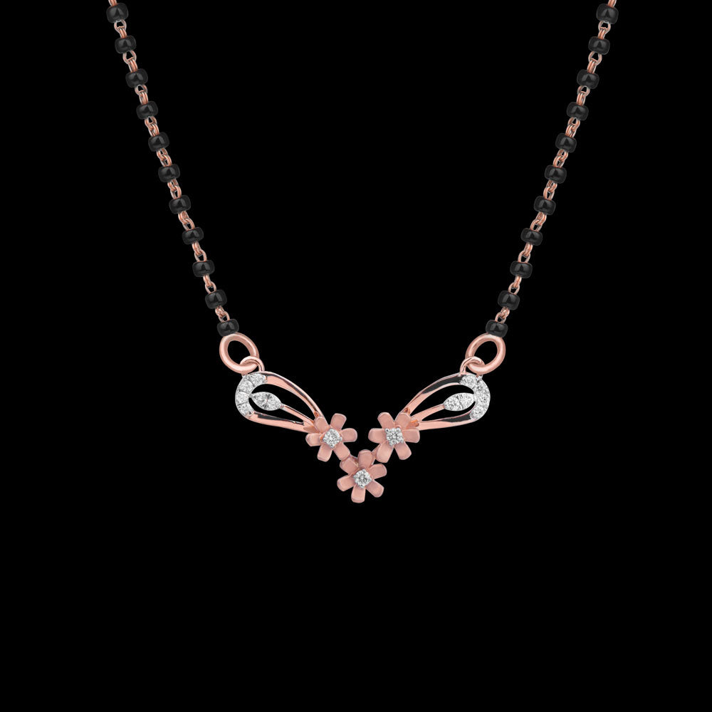 14K Rose Gold Diamond Tanmaniya - 0.13ct VS-SI-HI