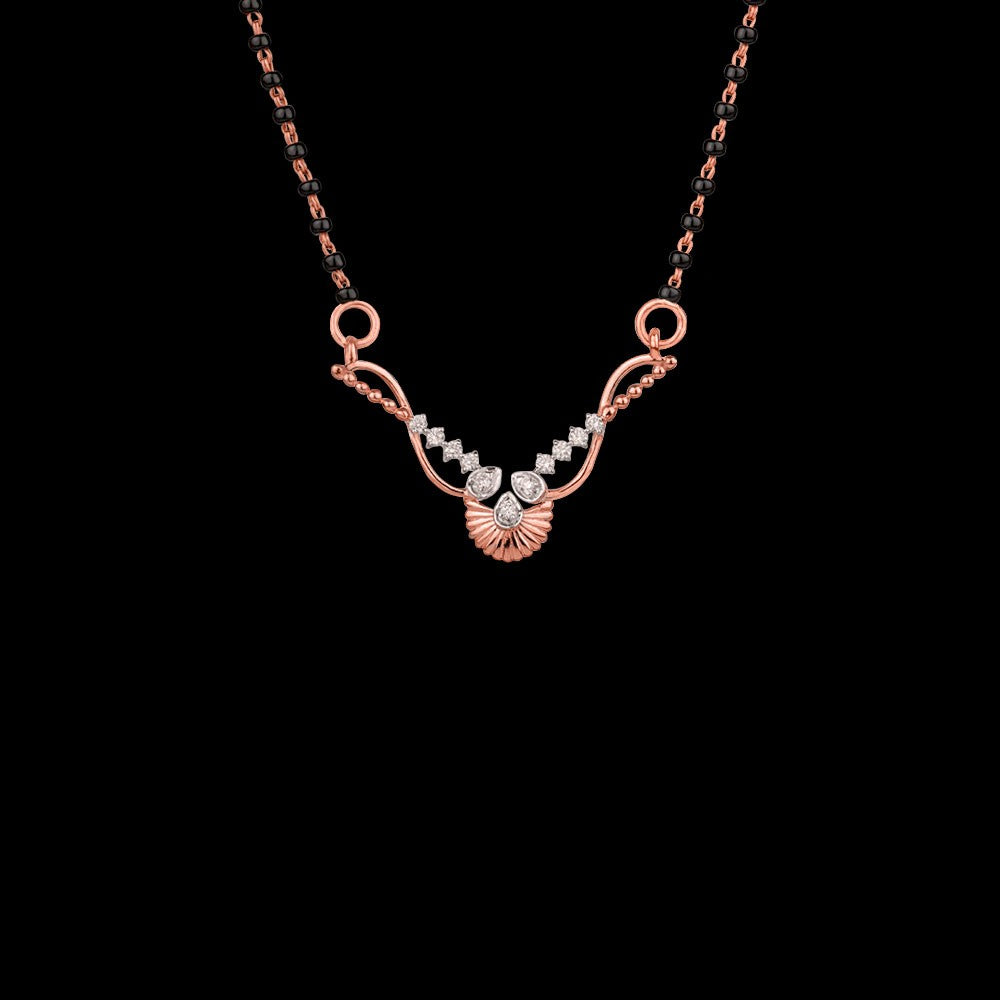 14K Rose Gold Diamond Tanmaniya - 0.14ct SI-HI