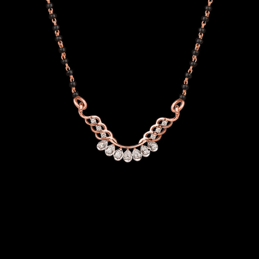 14K Rose Gold Diamond Tanmaniya - 0.14ct SI-HI