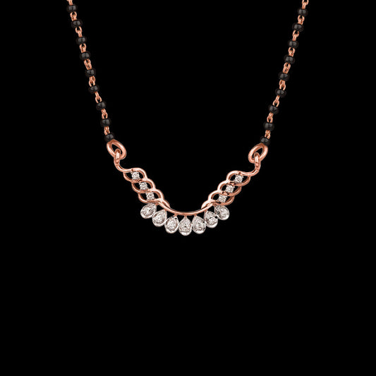14K Rose Gold Diamond Tanmaniya - 0.14ct SI-HI