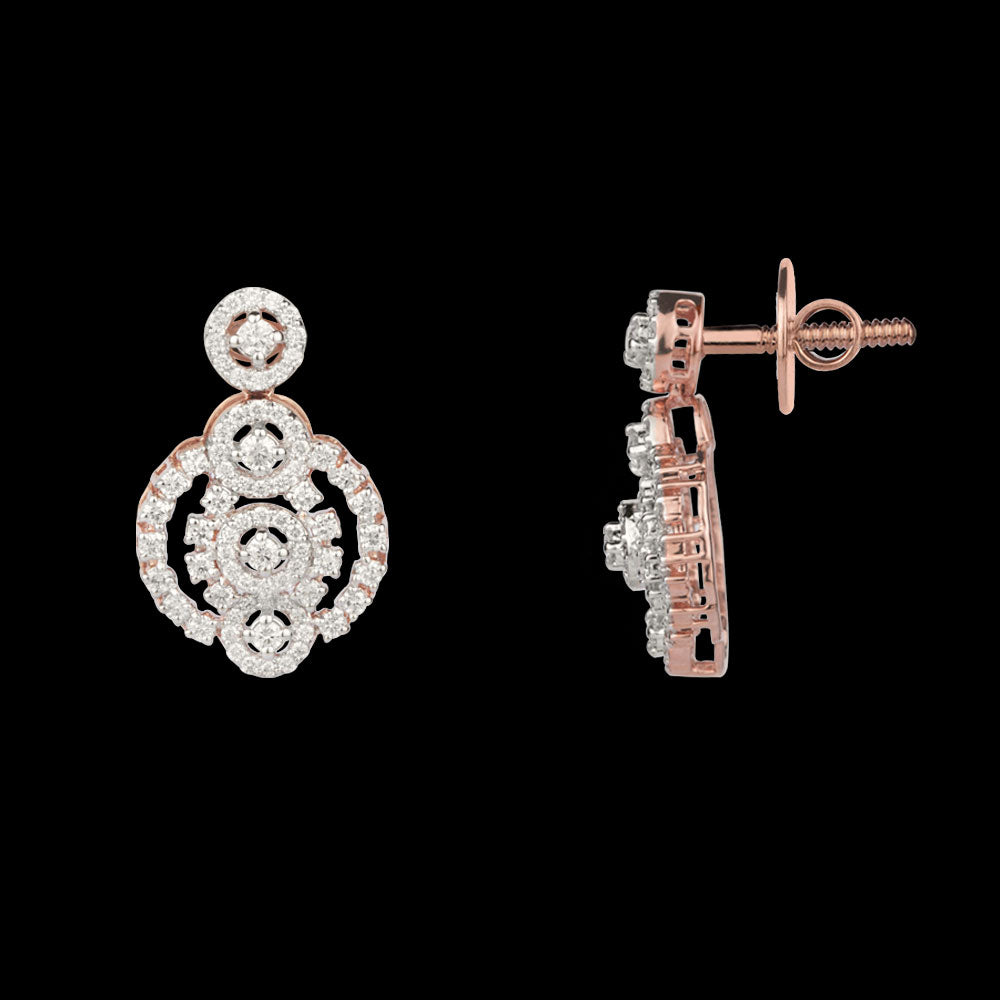 14K Rose Gold Diamond Jewellery - 1.26ct VS-SI-FG