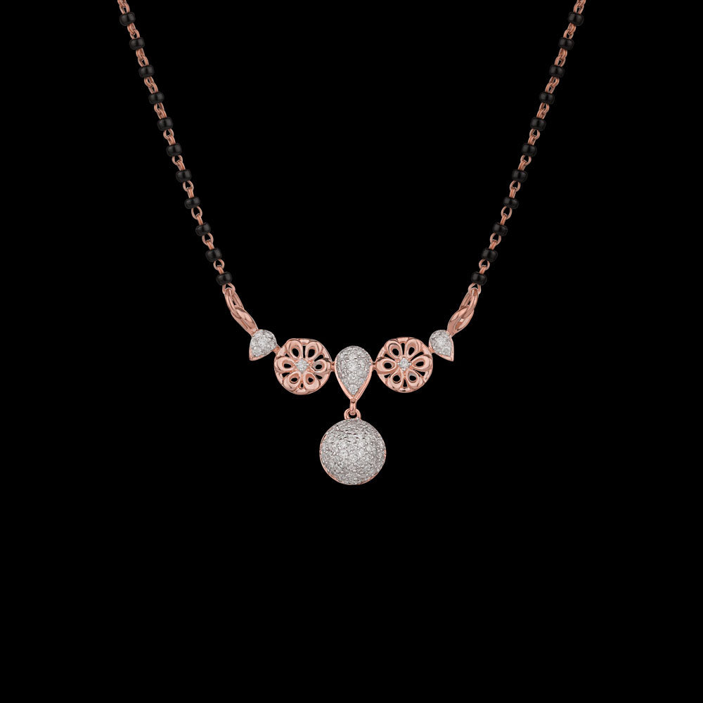 14K Rose Gold Diamond Tanmaniya - 0.38ct VS-SI-FG