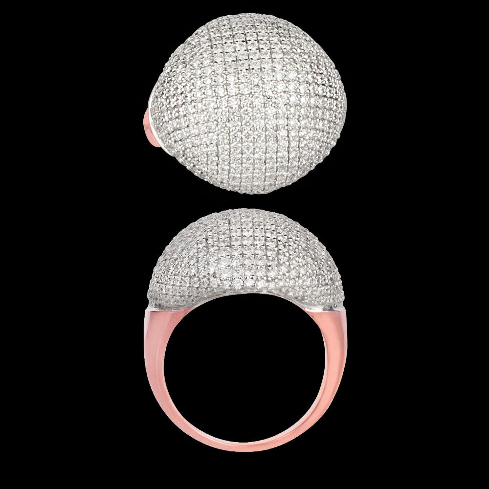 14K Rose Gold Diamond Jewellery - 2.14ct VVS-VS-GH