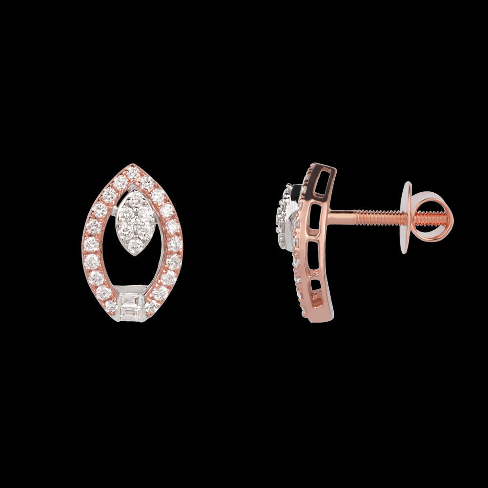 18K Rose Gold Diamond Jewellery - 0.72ct VVS-VS-GH