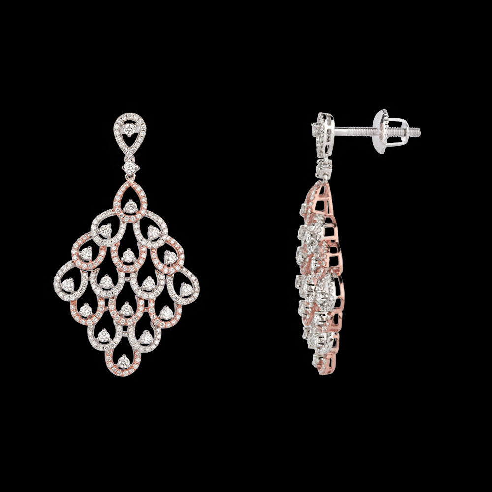 18K Rose Gold Diamond Jewellery - 3.75ct VVS-VS-GH
