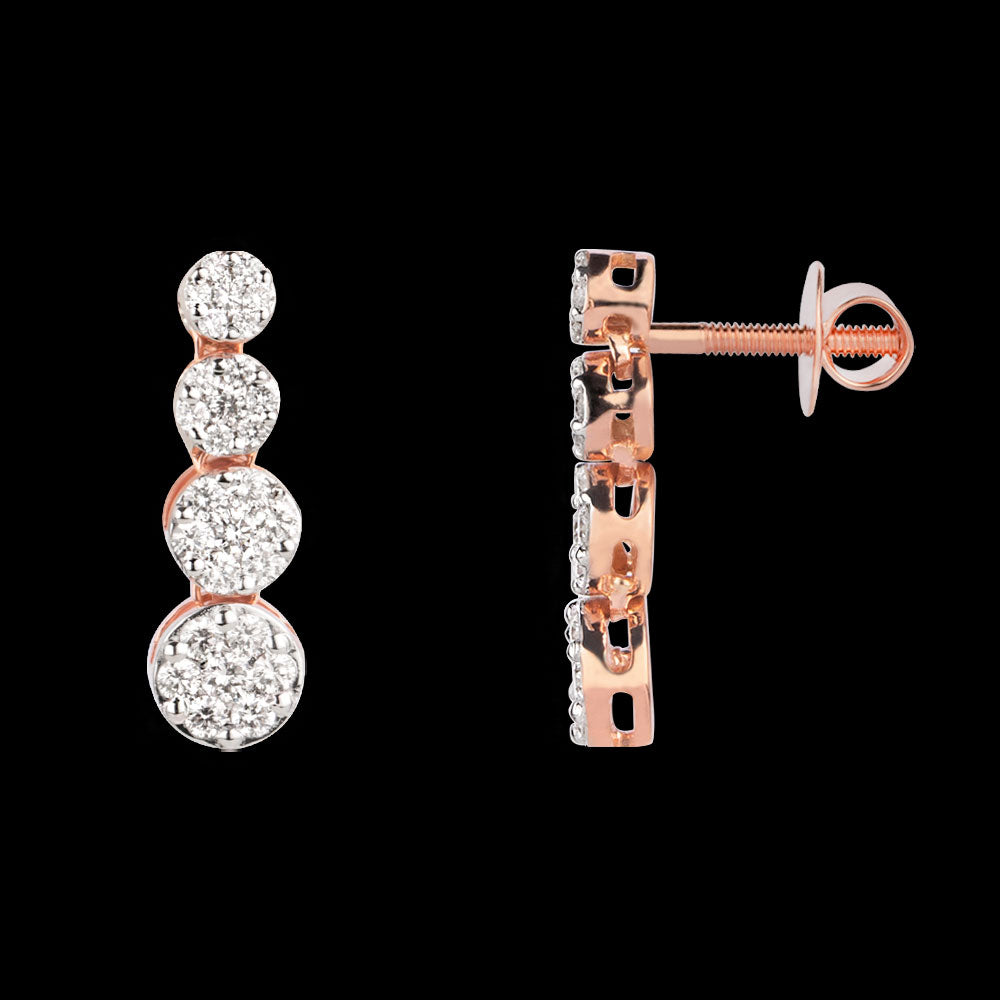 14K Rose Gold Diamond Jewellery - 0.78ct VS-HI