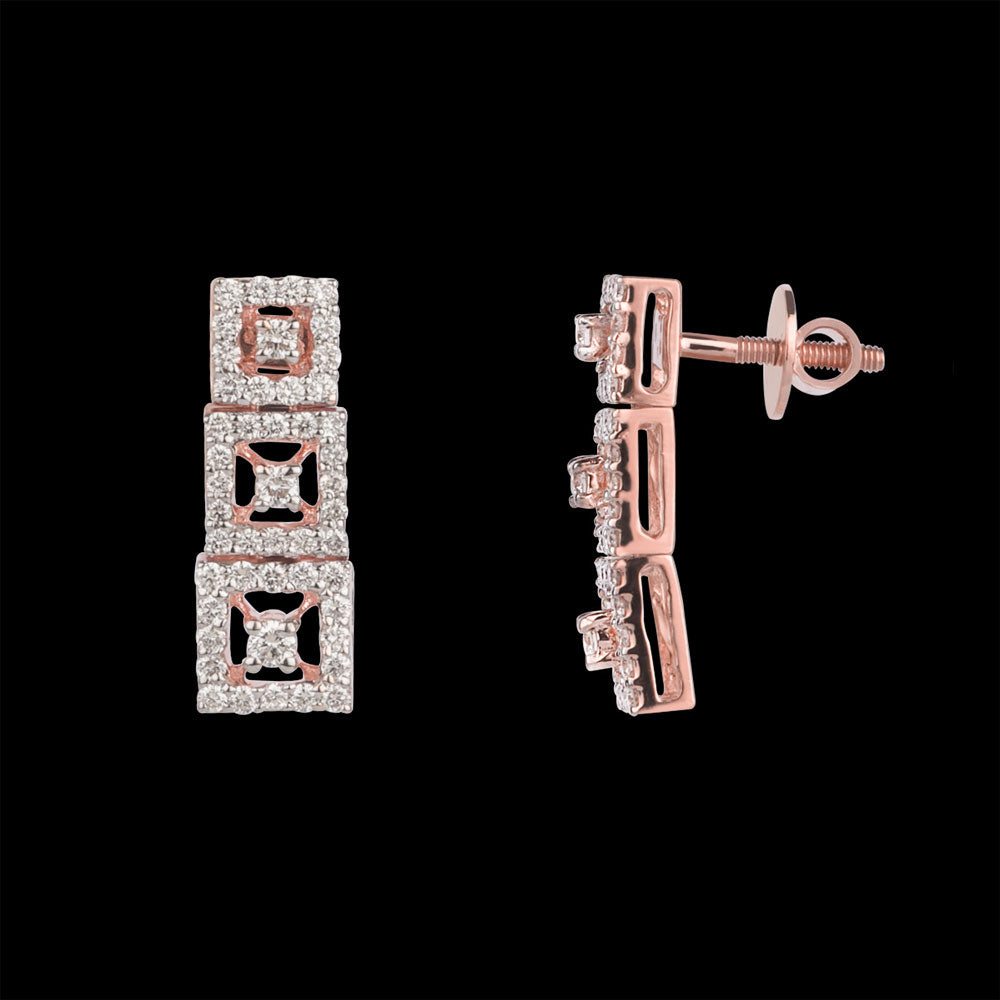 14K Rose Gold Diamond Jewellery - 0.65ct VS-HI