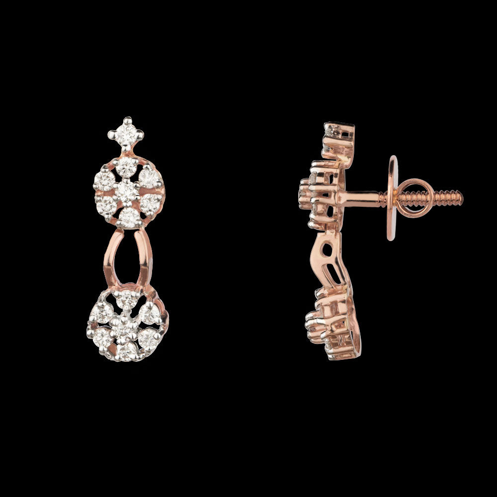 14K Rose Gold Diamond Jewellery - 0.565ct VVS-VS-HI