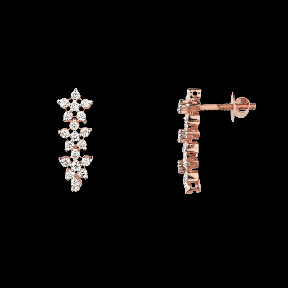 14K Rose Gold Diamond Jewellery - 0.65ct SI-GH