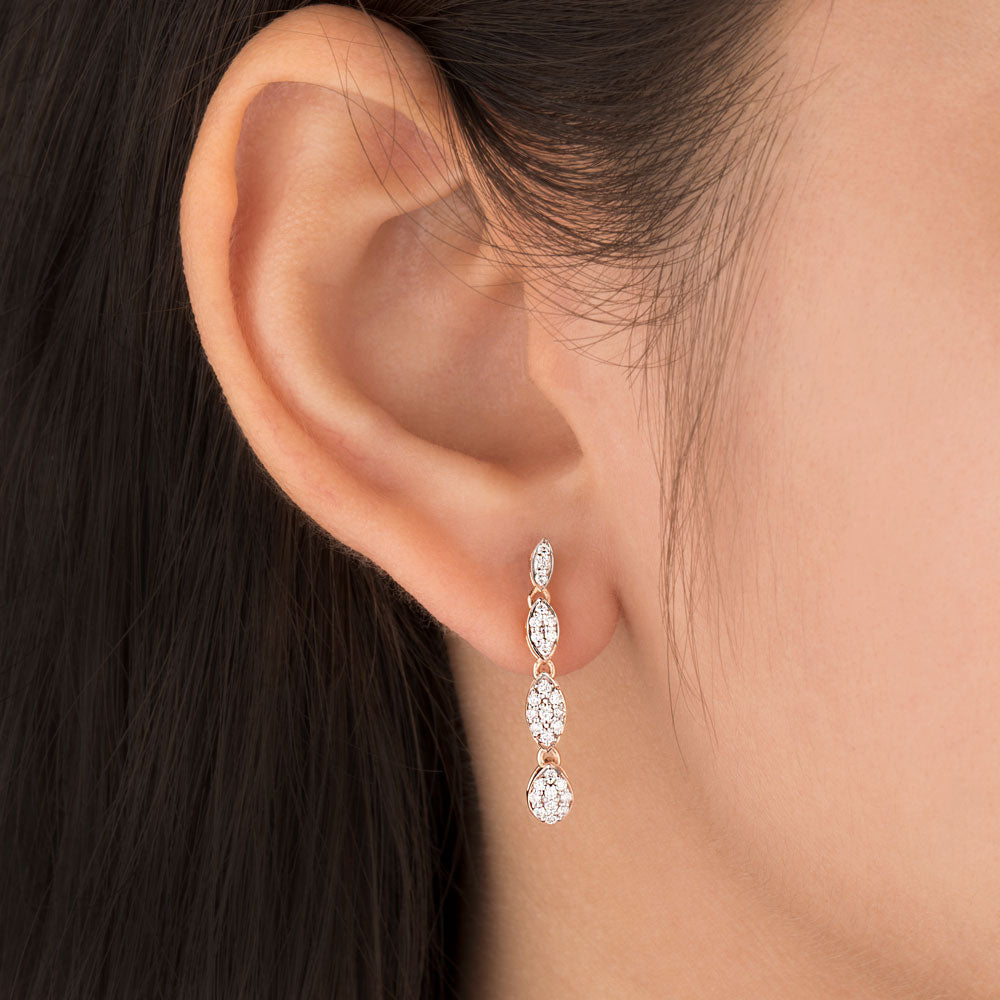14K Rose Gold Diamond Jewellery - 0.38ct VS-SI-FG