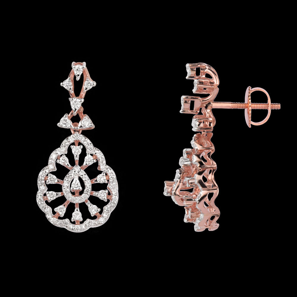 14K Rose Gold Diamond Jewellery - 0.59ct VS-SI-FG