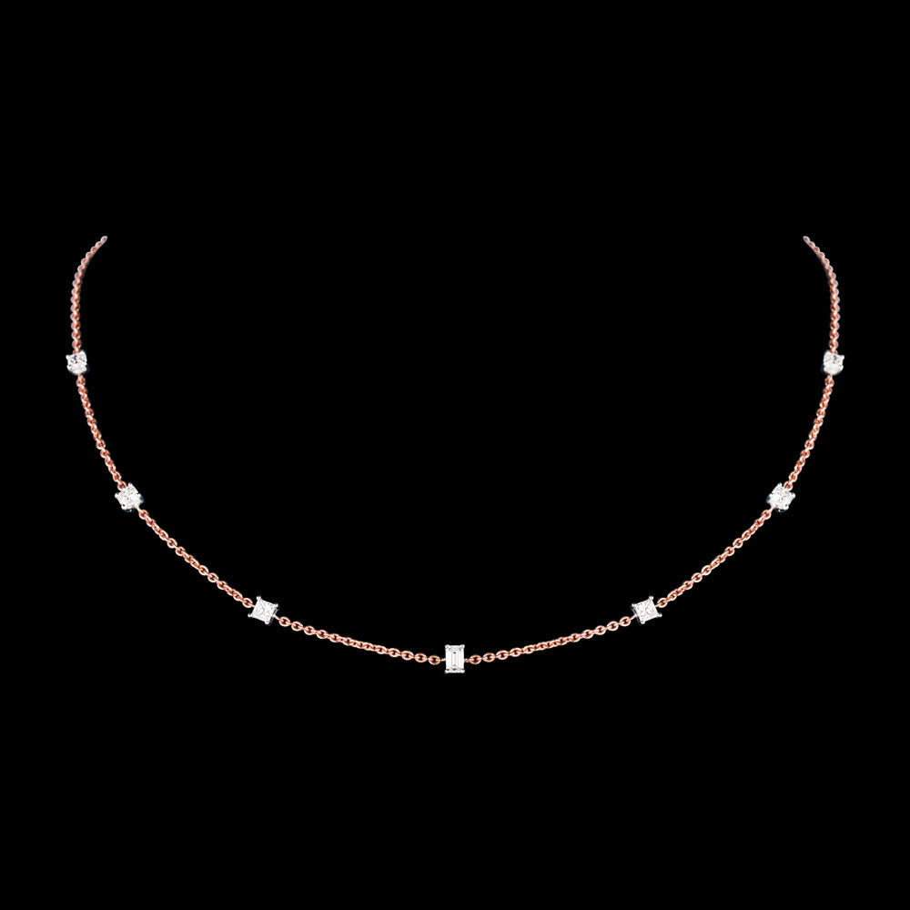 18K Rose Gold Diamond Jewellery - 1.06ct VS-SI-HI