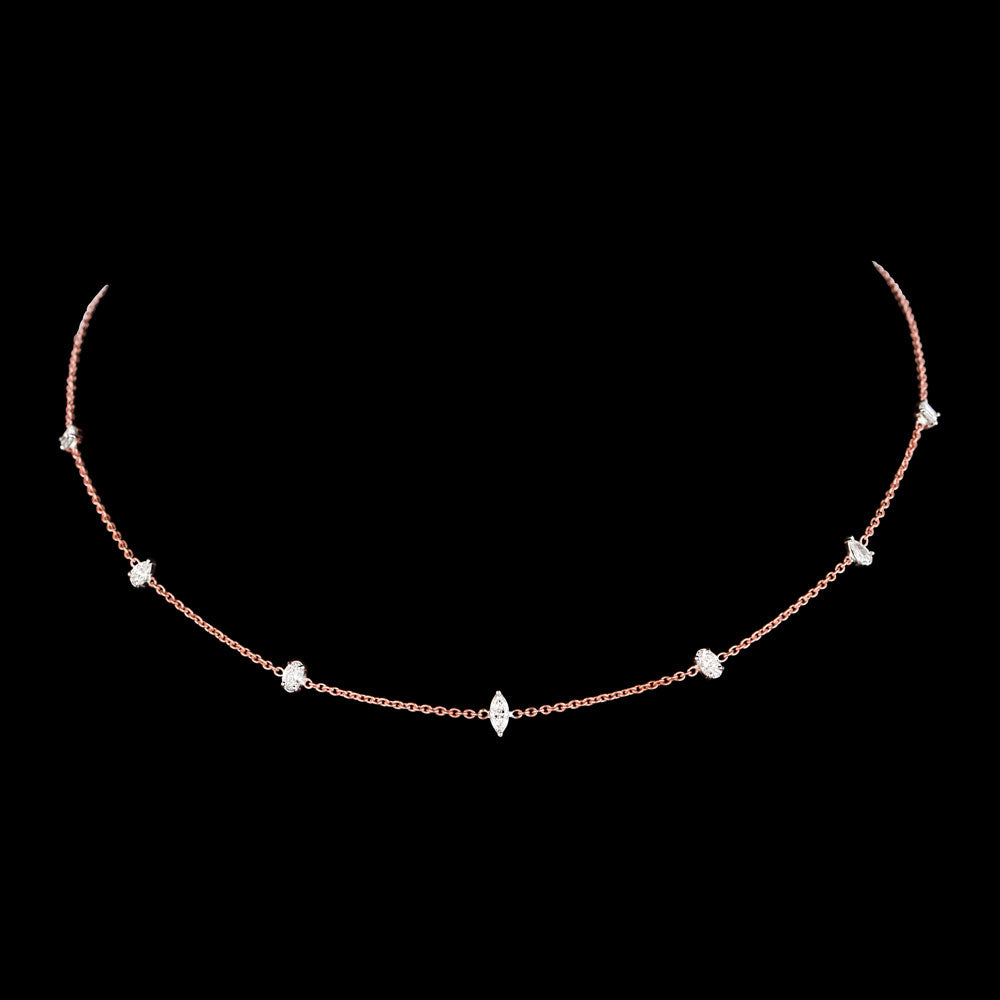 18K Rose Gold Diamond Jewellery - 1ct VS-SI-FG