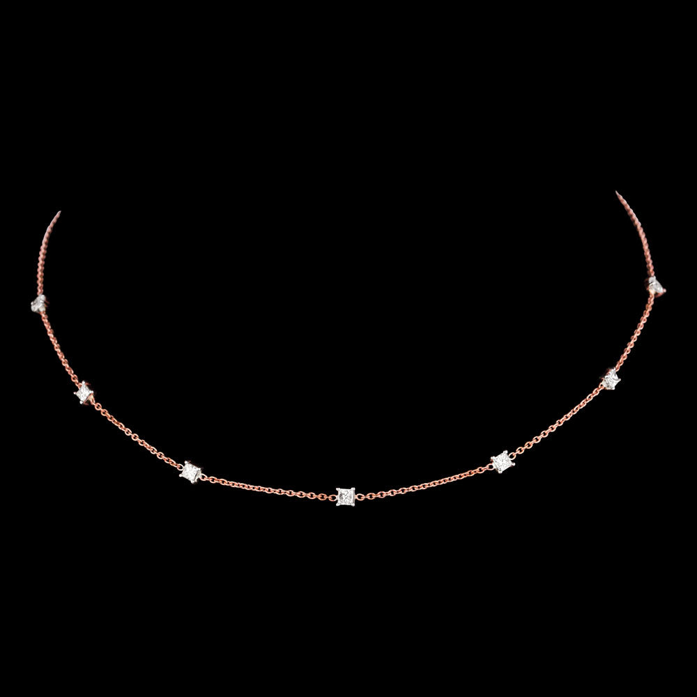 18K Rose Gold Diamond Jewellery - 1.09ct VS-SI-FG