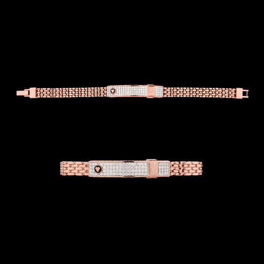 18K Rose Gold Diamond Jewellery - 1.484ct VVS-VS-GH with Colour Stones