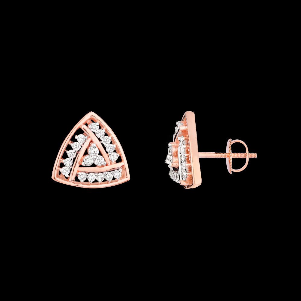 18K Rose Gold Diamond Jewellery - 0.229ct VVS-FG