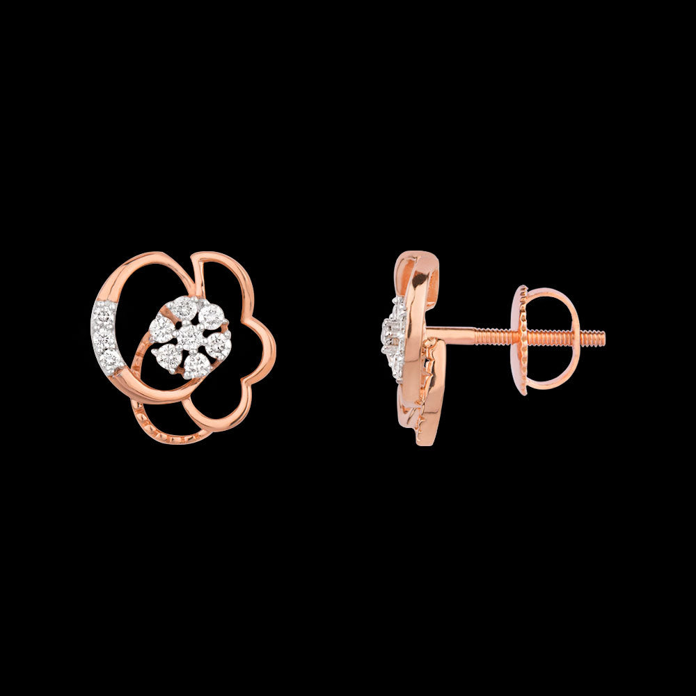 18K Rose Gold Diamond Jewellery - 0.31ct VS-HI