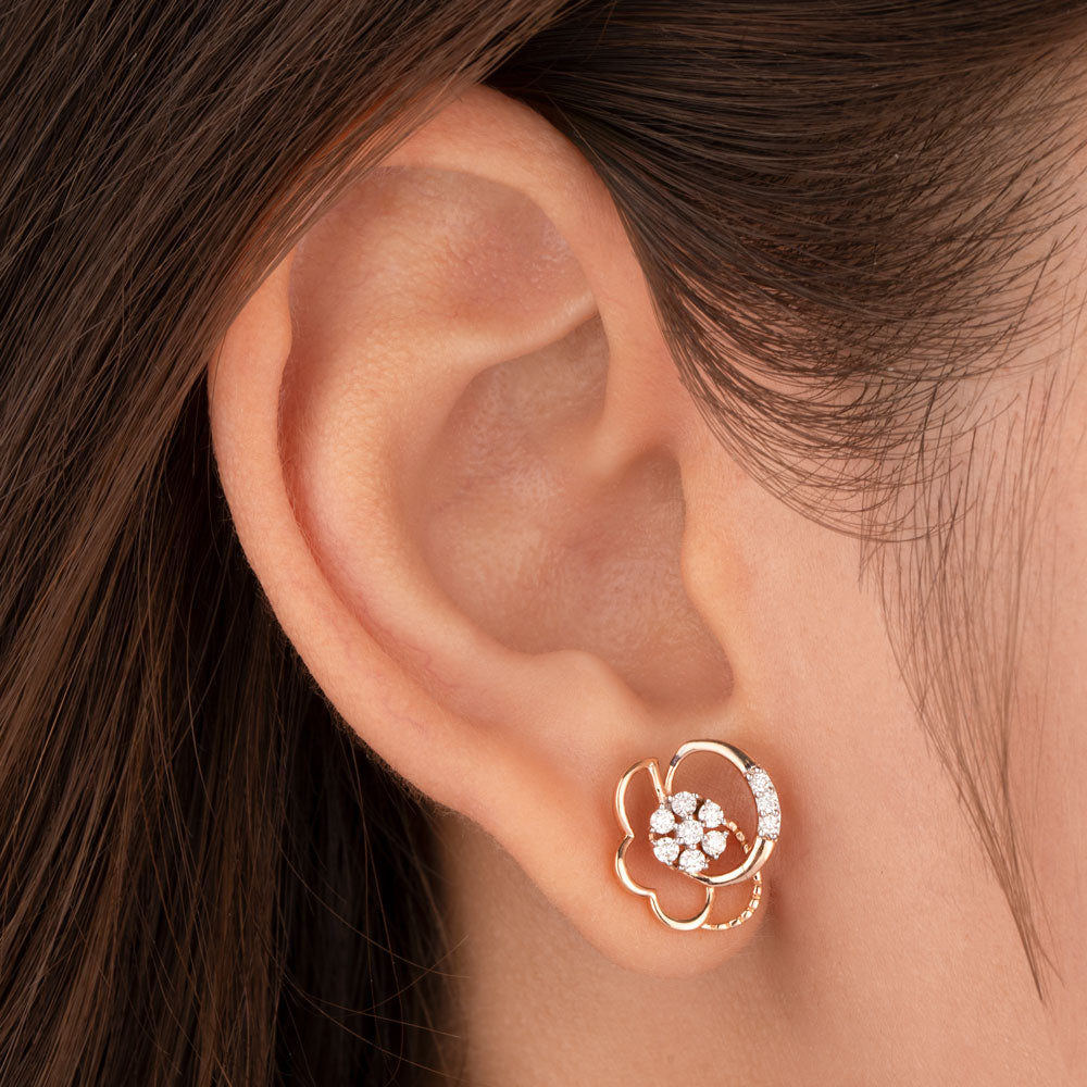 18K Rose Gold Diamond Jewellery - 0.31ct VS-HI