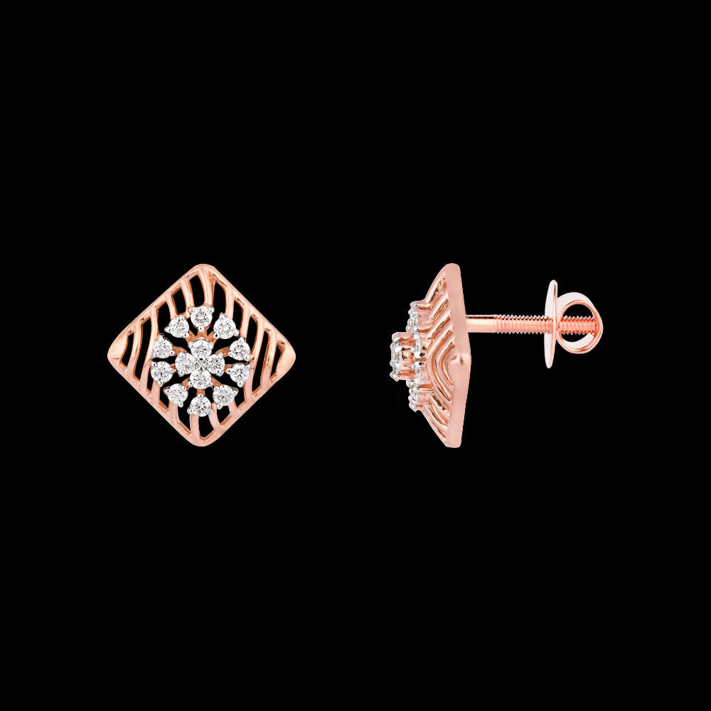 18K Rose Gold Diamond Jewellery - 0.287ct VVS-FG