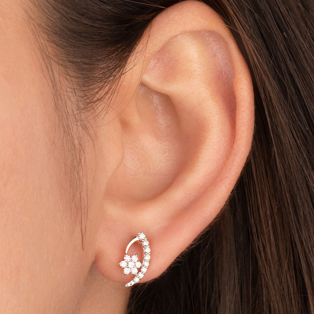 18K Rose Gold Diamond Jewellery - 0.321ct VVS-VS-GH