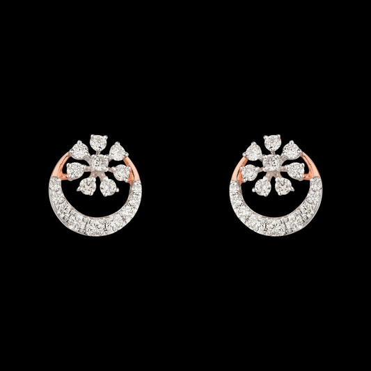 18K Rose Gold Diamond Jewellery - 0.405ct VVS-VS-GH