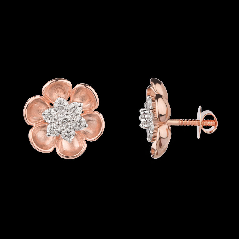 18K Rose Gold Diamond Jewellery - 0.25ct VVS-VS-GH
