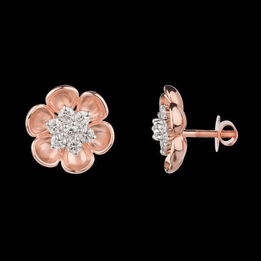 18K Rose Gold Diamond Jewellery - 0.25ct VVS-VS-GH