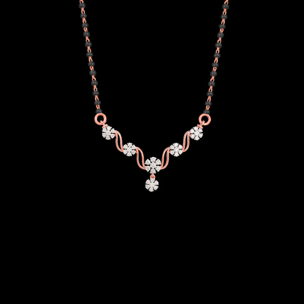 18K Rose Gold Diamond Tanmaniya - 0.649ct VVS-VS-HI