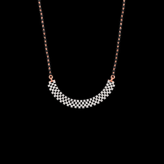 18K Rose Gold Diamond Tanmaniya - 0.985ct VS-SI-EF with Colour Stones