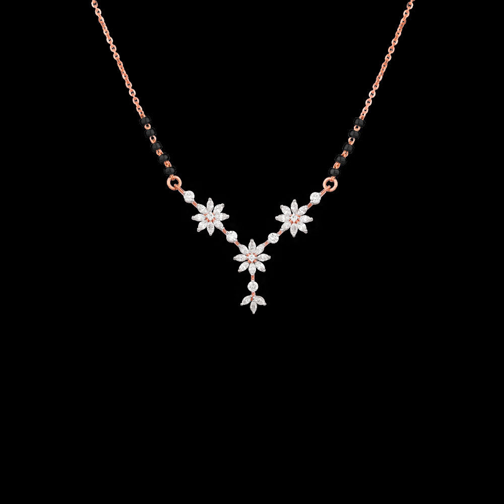 18K Rose Gold Diamond Tanmaniya - 0.698ct VVS-EF