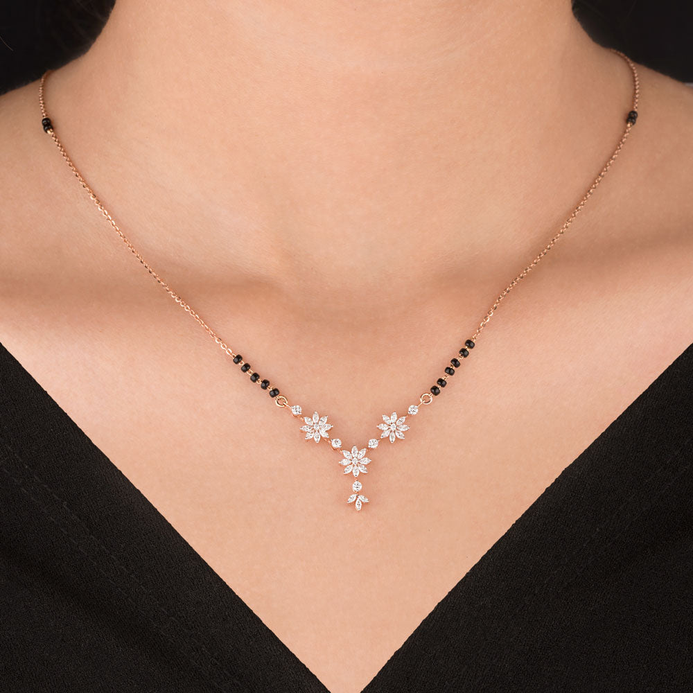 18K Rose Gold Diamond Tanmaniya - 0.698ct VVS-EF