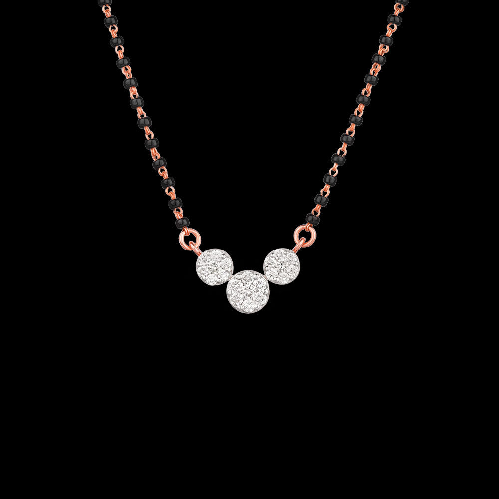 18K Rose Gold Diamond Tanmaniya - 0.745ct VVS-VS-HI with Colour Stones