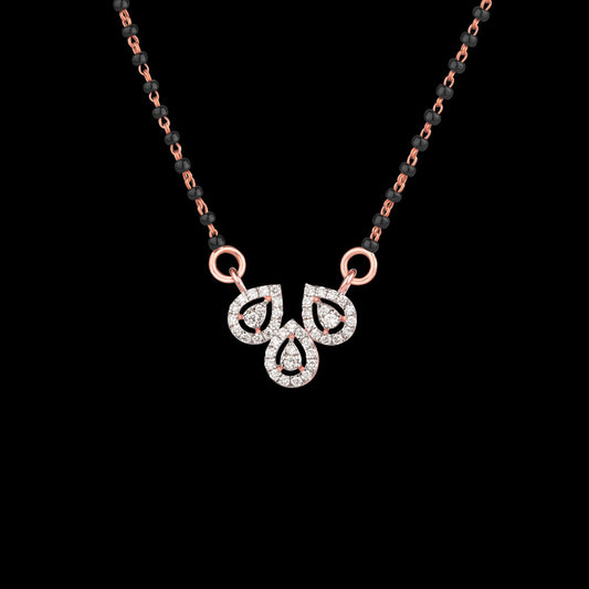 18K Rose Gold Diamond Tanmaniya - 0.378ct VVS-VS-GH