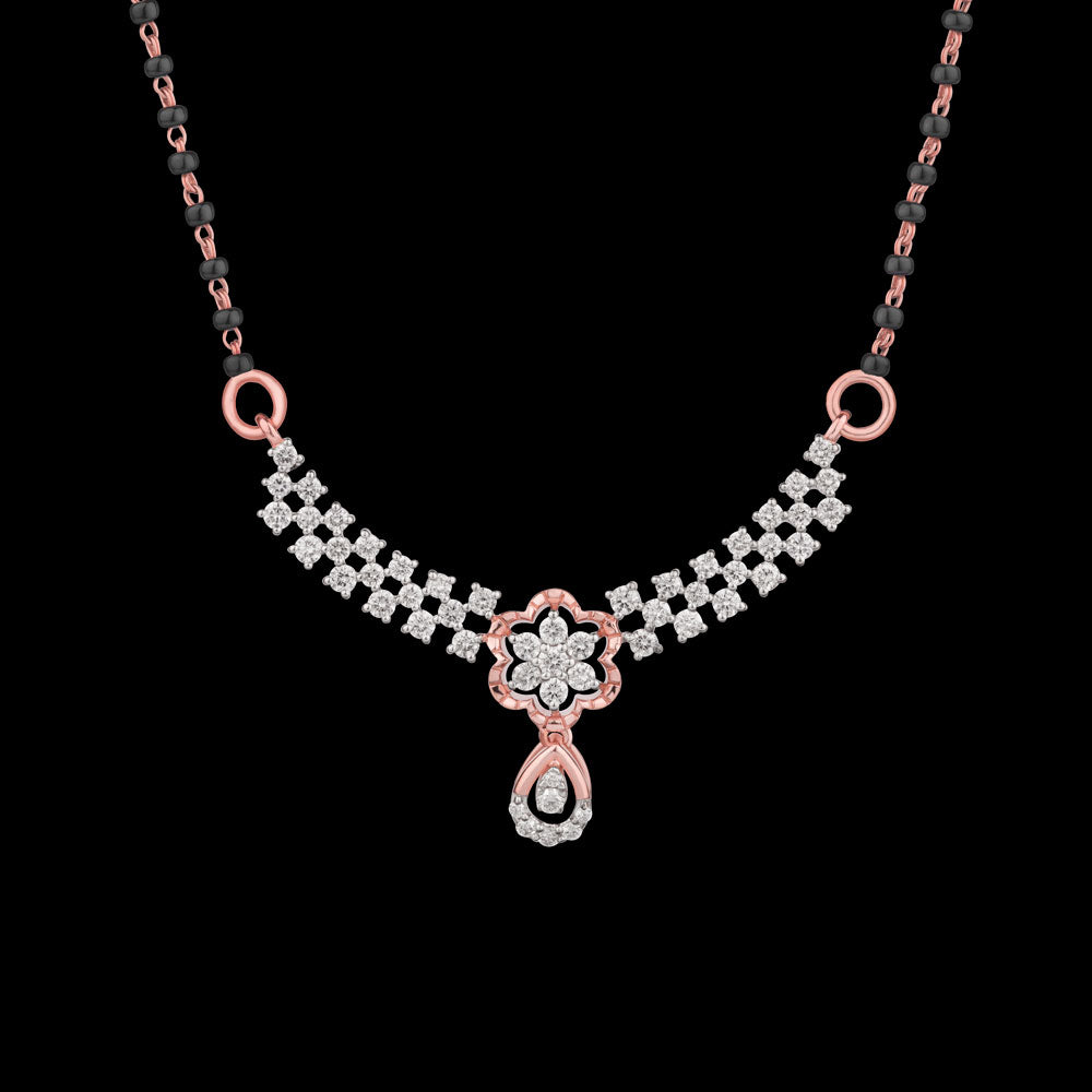 18K Rose Gold Diamond Tanmaniya - 0.885ct VVS-VS-GH