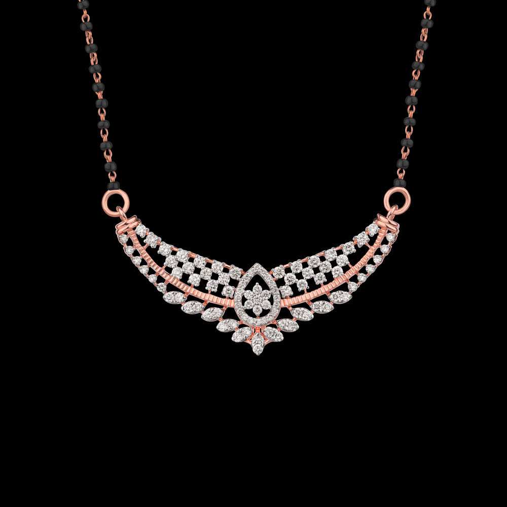 18K Rose Gold Diamond Tanmaniya - 1.271ct VVS-VS-GH