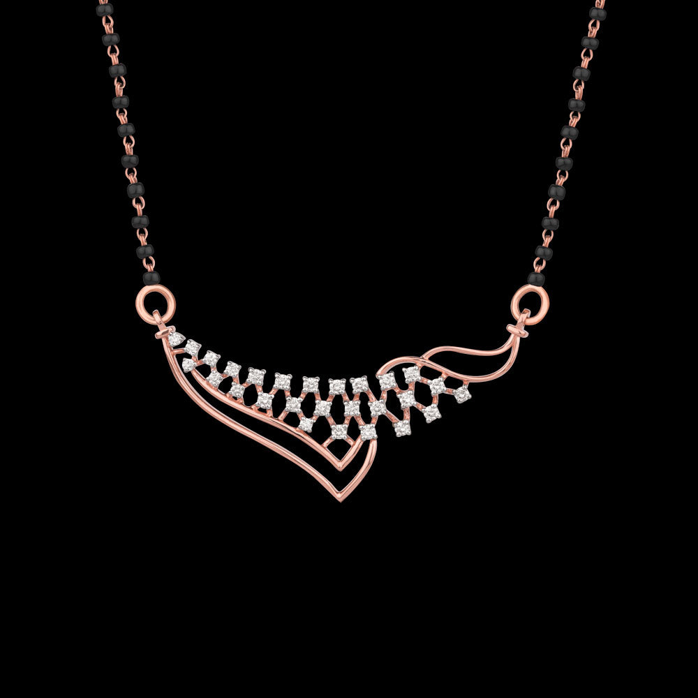 18K Rose Gold Diamond Tanmaniya - 0.342ct VVS-VS-EF