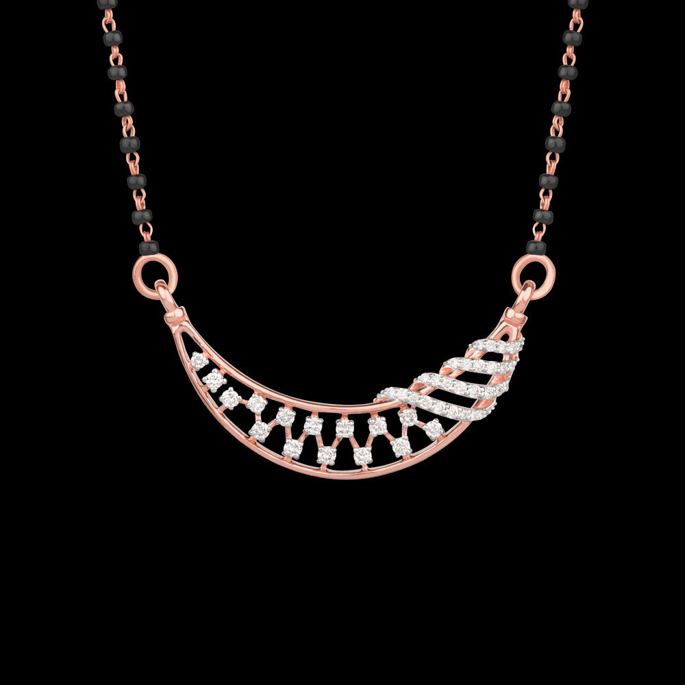 18K Rose Gold Diamond Tanmaniya - 0.4ct VS-EF