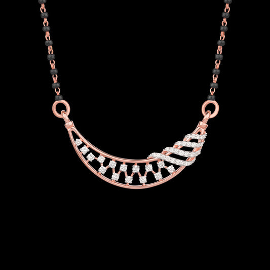 18K Rose Gold Diamond Tanmaniya - 0.4ct VS-EF