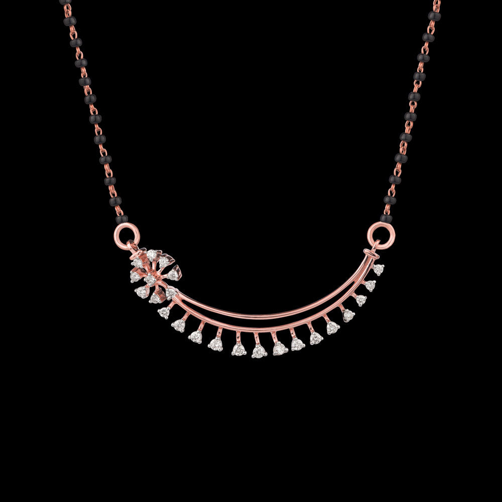 18K Rose Gold Diamond Tanmaniya - 0.356ct VVS-VS-EF