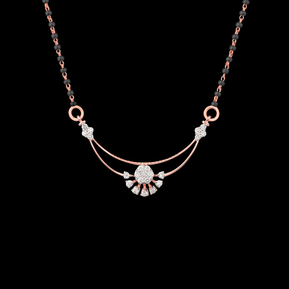 18K Rose Gold Diamond Tanmaniya - 0.45ct VVS-VS-GH