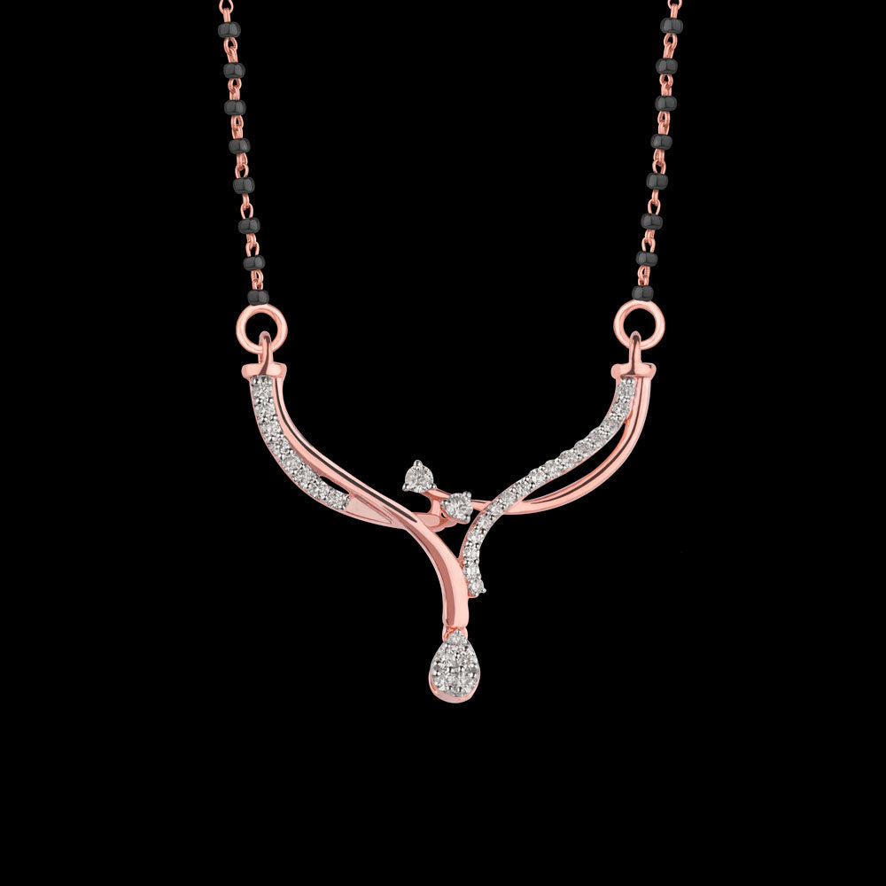 14K Rose Gold Diamond Tanmaniya - 0.546ct VS-SI-GH