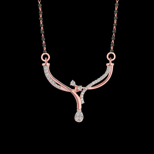 14K Rose Gold Diamond Tanmaniya - 0.546ct VS-SI-GH