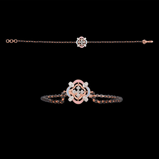 14K Rose Gold Diamond Jewellery - 0.408ct VVS-VS-GH