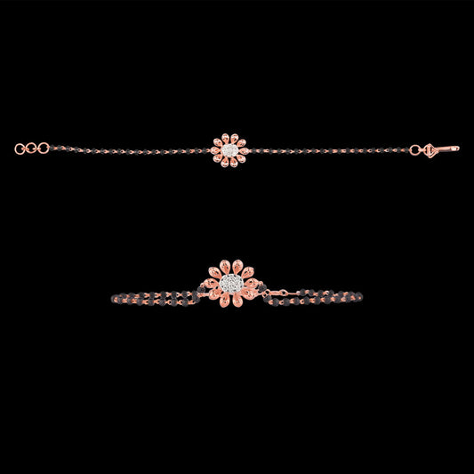 14K Rose Gold Diamond Jewellery - 0.207ct VS-SI-GH with Colour Stones